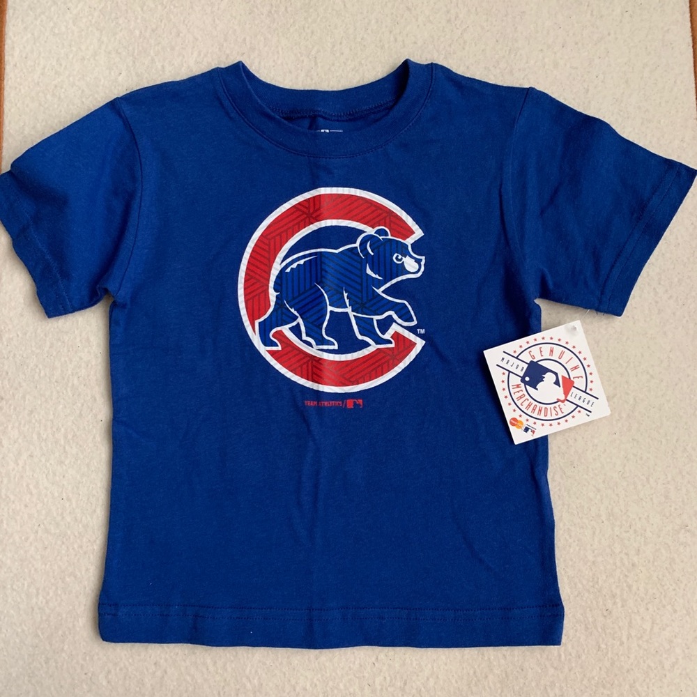 NWT Chicago Cubs genuine merchandise 3T t-shirt
